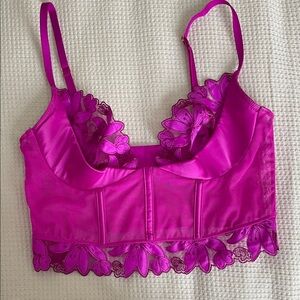 Victoria's Secret Vibrant Purple Lace Bralette